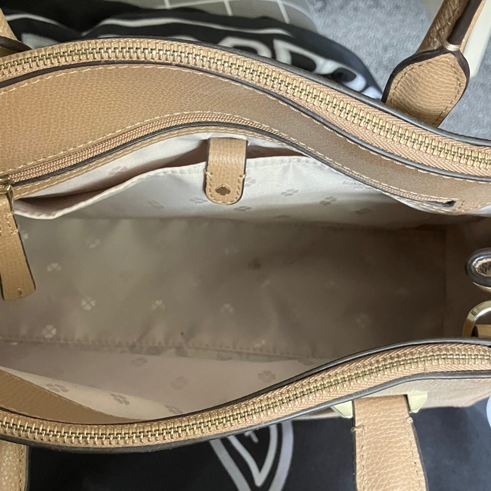 Kate Spade Beige Satchel Bag - Picture 2 of 3